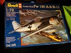 Focke wulf FW 190 1/72 alambic complet en plastique, Revell, Autres types, 1:50 ou moins, Enlèvement ou Envoi