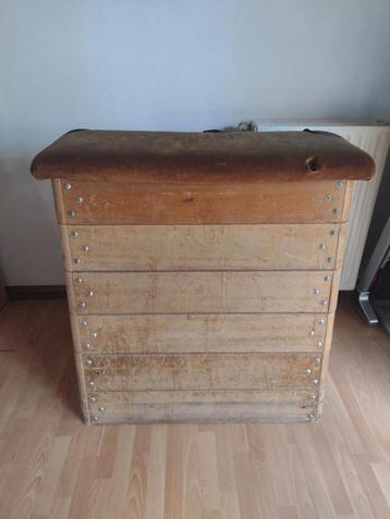 Vintage plint turnen/ sport beschikbaar voor biedingen