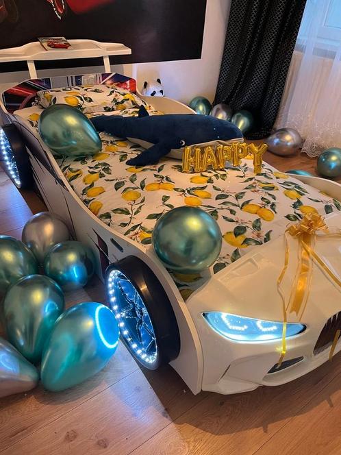 Neuf,Lit voiture enfant Led,son et télécommande, Kinderen en Baby's, Kinderkamer | Bedden, Nieuw, Matras, Ophalen of Verzenden