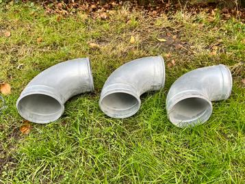 Bochten 90 graden ventilatiebuis diameter 150 beschikbaar voor biedingen