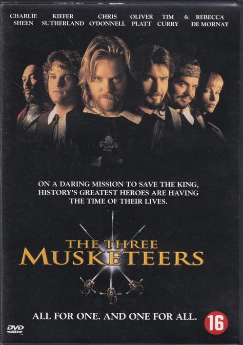 Les Trois Mousquetaires (1993) Charlie Sheen - Kiefer Suther, CD & DVD, DVD | Action, Utilisé, Action, À partir de 12 ans, Enlèvement ou Envoi