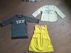 Pakketje merk jurkjes en sweater maat 86 van 12 - 18 maand, Ophalen of Verzenden, Gebruikt, Maat 86