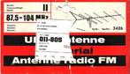 FM buiten antenne, Télécoms, Antennes & Mâts, Comme neuf, Antenne, Enlèvement