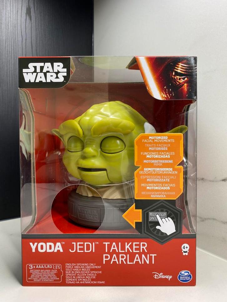 Interactieve buste: Yoda Yedi Talker (Engels), Collections, Star Wars, Neuf, Statue ou Buste, Enlèvement ou Envoi
