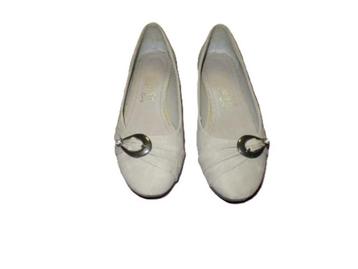 (12) -ballerines femme p.37,5 grise - l'orena -  beschikbaar voor biedingen