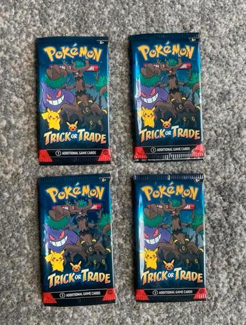 Pokemon booster pack trick or trade 2024 beschikbaar voor biedingen