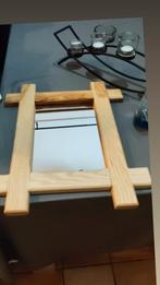 Miroir en bois, Hobby & Loisirs créatifs, Peinture, Enlèvement ou Envoi, Comme neuf