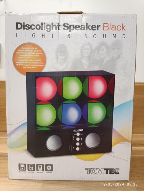 Disco Light Speaker MP3, TV, Hi-fi & Vidéo, TV, Hi-fi & Vidéo Autre, Neuf, Enlèvement