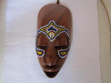 Superbe masque aborigène en bois