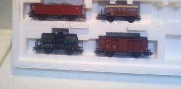 Vend set de 4 wagons Marklin en boîte d'origine réf. 47877 beschikbaar voor biedingen