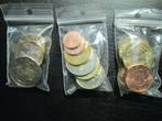 Euro munten setjes 1c tot 2 euro unc in zakje, Postzegels en Munten, Munten | Europa | Euromunten, Setje, Overige waardes, Ophalen