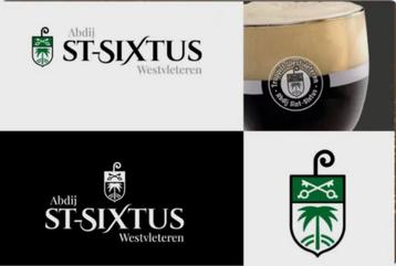 Reclamebord vintage Abdij St-Sixtus Westvleteren - mancave beschikbaar voor biedingen