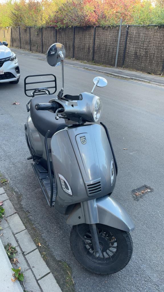 Btc riva nardo grey te koop!, Fietsen en Brommers, Scooters | Overige merken, Gebruikt, Klasse A (25 km/u), Benzine, Ophalen