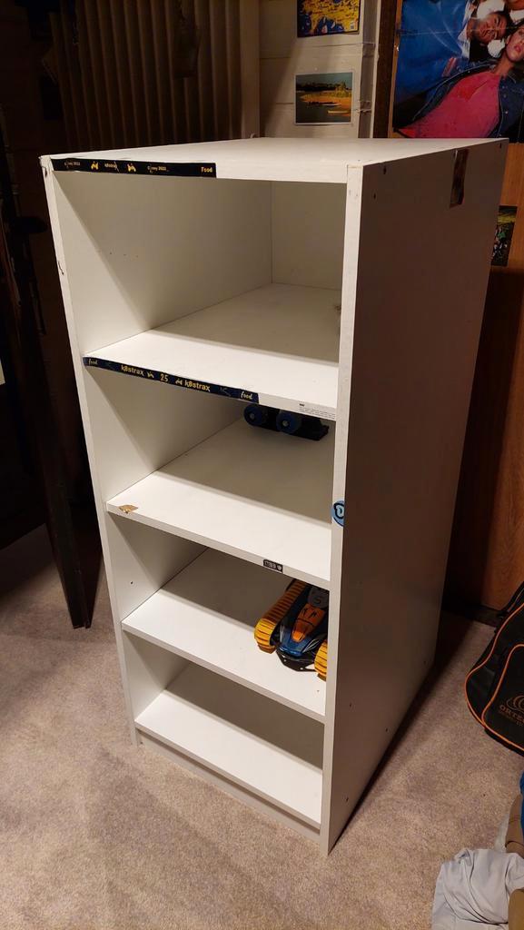 Goed opbergmeubel, hoogte 122 cm, timmerwerk, Huis en Inrichting, Kasten | Stellingkasten, Gebruikt, Ophalen