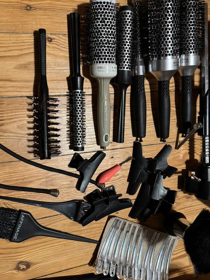 Kapper: Volledige set materiaal 3-4e jaar middelbaar, Hobby & Loisirs créatifs, Matériel scolaire, Comme neuf, Enlèvement ou Envoi