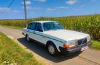 Volvo 240, 4 deurs, Wit, Particulier, Blauw