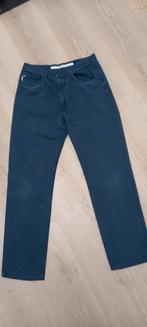 Blauwe ribfluwelen herenbroek W36/L36, Enlèvement ou Envoi, Part Two, Porté, Bleu