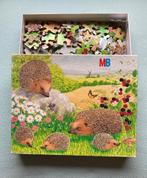 MB Natuurpuzzel 100 stuks, Kinderen en Baby's, Speelgoed | Kinderpuzzels, Ophalen, Meer dan 50 stukjes, Zo goed als nieuw