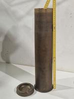 Obus staander asbak Liege  , 50 cm hoog , 3490 gram zwaar, Verzamelen, Militaria | Algemeen, Ophalen of Verzenden