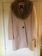 Manteau d'hiver rose clair avec fourrure amovible taille 40, Comme neuf, Taille 38/40 (M), Rose, Enlèvement ou Envoi