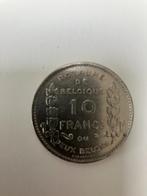 Munt 10 belgische frank Leopold, Postzegels en Munten, Ophalen of Verzenden