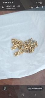 Gouden ketting, Handtassen en Accessoires, Ophalen, Verstelbaar, Zo goed als nieuw, Goud