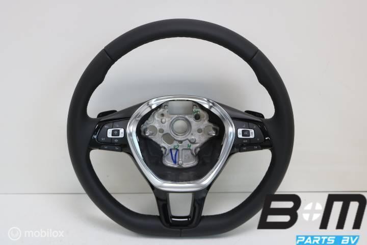 Multifunctioneel leder stuur VW Golf 7, Auto-onderdelen, Interieur en Bekleding, Gebruikt