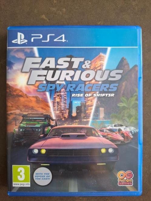 Fast & Furious: Spy Racers Rise of SH1FT3R, Games en Spelcomputers, Games | Sony PlayStation 4, Zo goed als nieuw, Racen en Vliegen