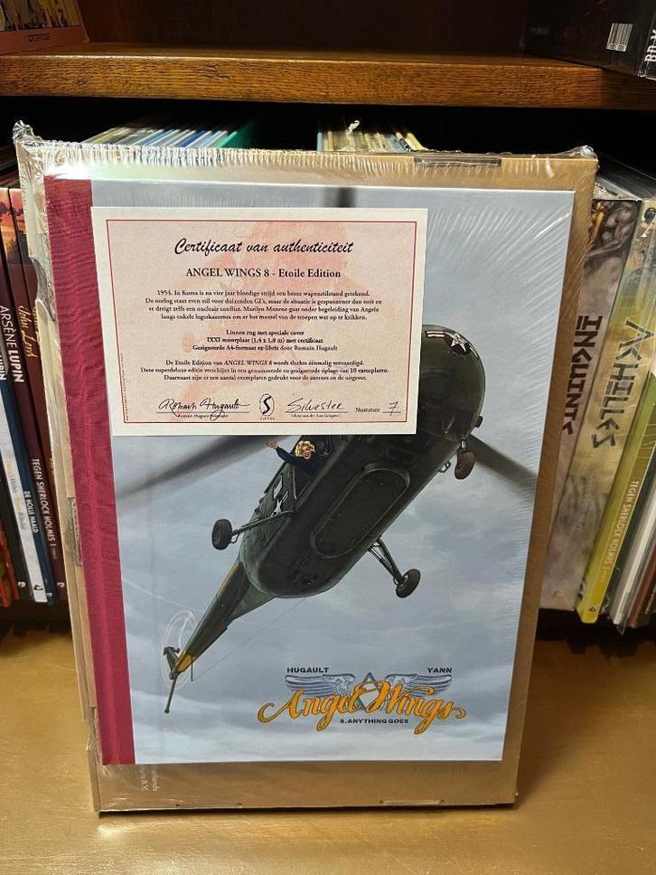 Stunt-ALLE 4 luxe nederlandse uitgaven van Angel Wings 8, Boeken, Stripverhalen, Nieuw, Complete serie of reeks, Ophalen of Verzenden