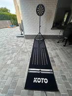 Winmau blade 6 + staander + mat, Sport en Fitness, Ophalen, Zo goed als nieuw