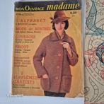 Mon Ouvrage Madame magazine, 62 pagina's met nieuwe patronen, Boeken, Tijdschriften en Kranten, Verzenden, Zo goed als nieuw, Damesbladen