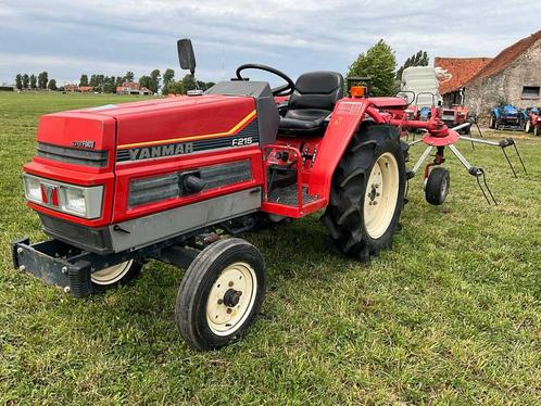 Yanmar F215 Minitractor met hooischudder, Zakelijke goederen, Machines en Bouw | Tuin, Park en Bosbouw, Overige typen