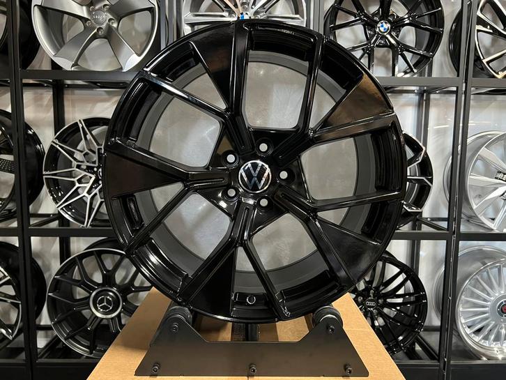 19'' Volkswagen LEEDS velgen 5X112 Caddy Golf 5 6 7 8 AUDI, Auto-onderdelen, Banden en Velgen, Velg(en), 19 inch, Nieuw, Ophalen of Verzenden