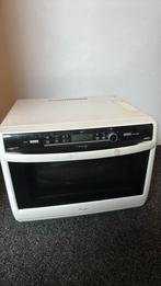 Whirlpool combi microgolf/oven/grill, Gebruikt, Grill, Draaiplateau, Hete lucht