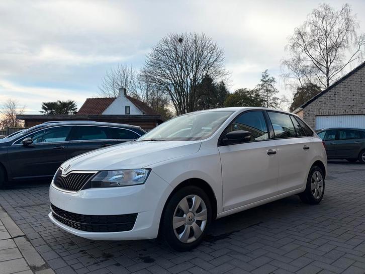 Skoda rapid 1.2tsi Spaceback Airco Navigatie, Autos, Skoda, Entreprise, Rapid, Air conditionné, Android Auto, Apple Carplay, Bluetooth