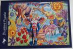 Puzzel 2000 stuks  : Kleurrijke Olifanten, Legpuzzel, Meer dan 1500 stukjes, Zo goed als nieuw, Ophalen