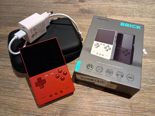 Trimui Brick - spelconsole - retro gaming - nieuwe sd-kaart, Games en Spelcomputers, Spelcomputers | Overige, Zo goed als nieuw