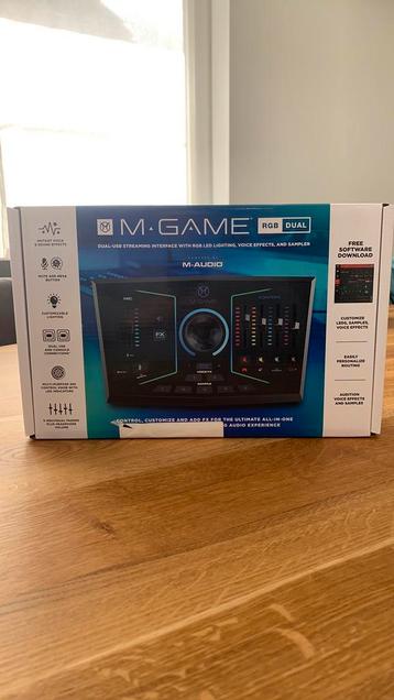 M-GAME rgb dual interface, Informatique & Logiciels, Logiciel Audio, Enlèvement, Neuf