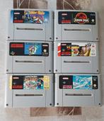 6 Super Nintendo spelletjes, Consoles de jeu & Jeux vidéo, Jeux | Nintendo Super NES, Utilisé, Enlèvement ou Envoi