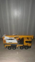 Bruder liebherr kraanwagen, Kinderen en Baby's, Speelgoed |Speelgoedvoertuigen, Ophalen, Zo goed als nieuw