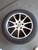 Pneus hiver Gislaved 205/55/16 + jantes alu, Auto-onderdelen, Banden en Velgen, Ophalen, Gebruikt, 16 inch, Winterbanden