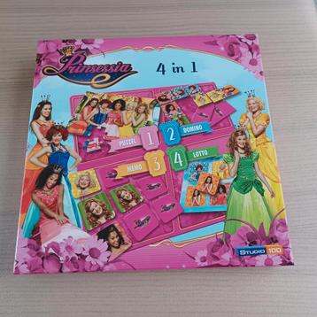 Speldoos Prinsessia ( puzzel,lotto, domino en memorie) beschikbaar voor biedingen