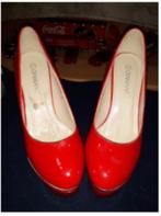 chaussure haut talon 37, Enlèvement ou Envoi, Chaussures à haut talons, Neuf, Rouge