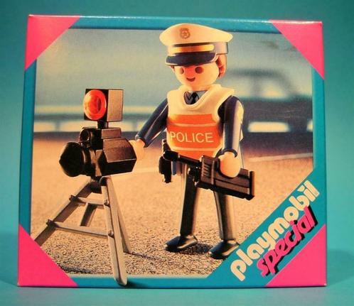 PLAYMOBIL - POLITIE-Radarcontrole - Nieuw - 4900 - Vintage-, Kinderen en Baby's, Speelgoed | Playmobil, Nieuw, Complete set, Ophalen of Verzenden