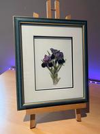 Bloemenstukje in kader, Antiek en Kunst, Ophalen