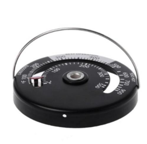 ② Thermomètre magnétique 0 - 500⁰C 63mm de barbecue de cheminé — Poêles —  2ememain