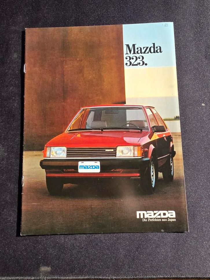Brochure Mazda 323 1981, Boeken, Auto's | Folders en Tijdschriften, Mazda, Ophalen of Verzenden