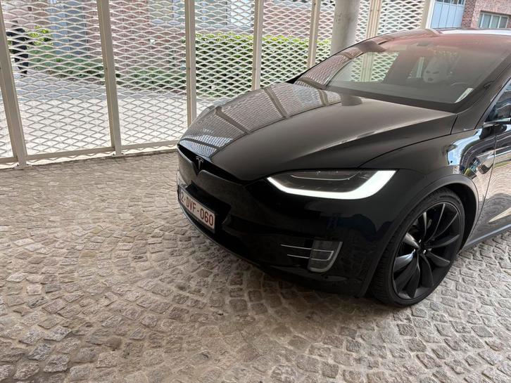 TESLA MODEL X/GRATIS OPLADEN/MCU2/75D, Auto's, Tesla, Particulier, Model X, LED verlichting, Elektrisch, BTW verrekenbaar, Ophalen