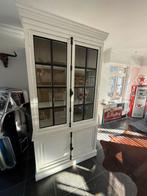 Landelijke vitrine kast, Antiek en Kunst, Antiek | Meubels | Kasten, Ophalen