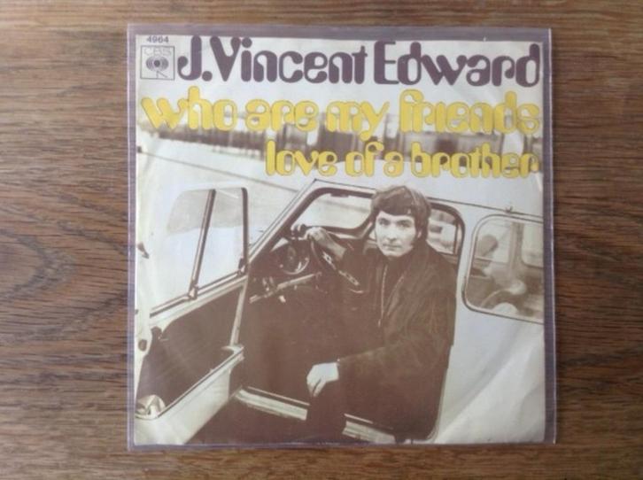 single j. vincent edward, CD & DVD, Vinyles Singles, Single, Rock et Metal, 7 pouces, Enlèvement ou Envoi